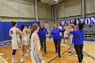 Women's Basketball Senior Day  Wheaton College Women's Basketball Senior Day 2020. - Photo By: KEITH NORDSTROM : Wheaton, basketball, Senior Day